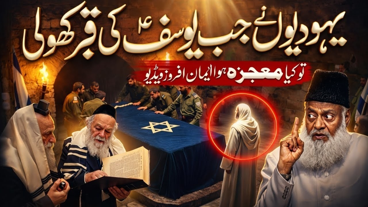 Yahodiyon Ne Hazrat Yousaf Ki Qabr Kholi | Phir Jo Mojza Hua Hairan Kar De Ga | Dr Israr Ahmad