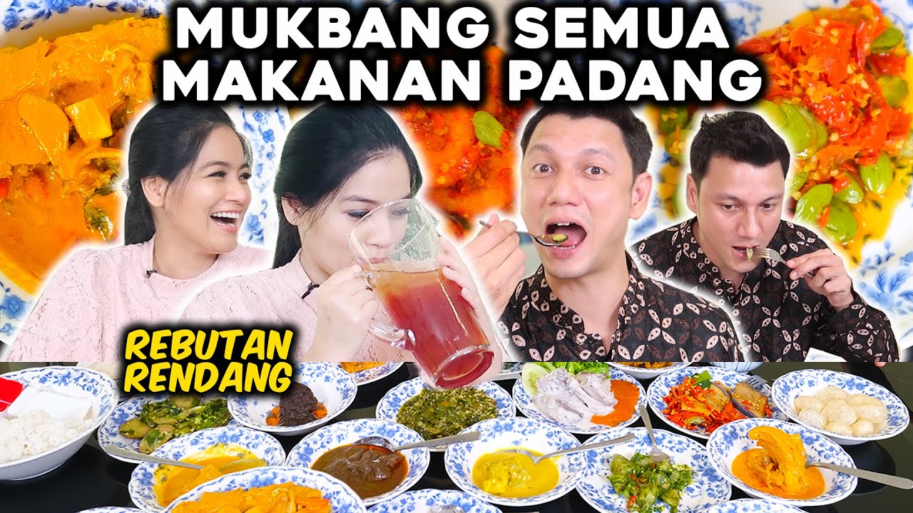 MUKBANG NASI PADANG REBUTAN RENDANG.