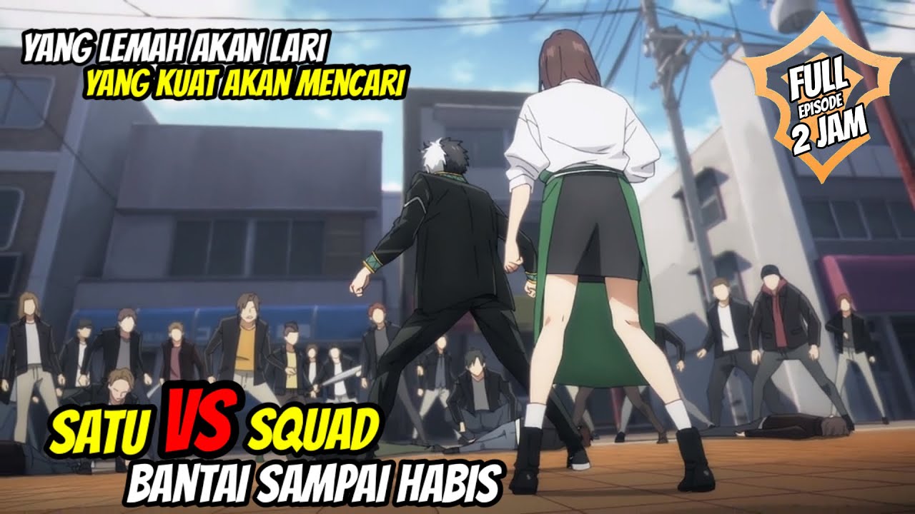 menjadi puncak terkuat di SMA GANGSTA‼️ wind breaker