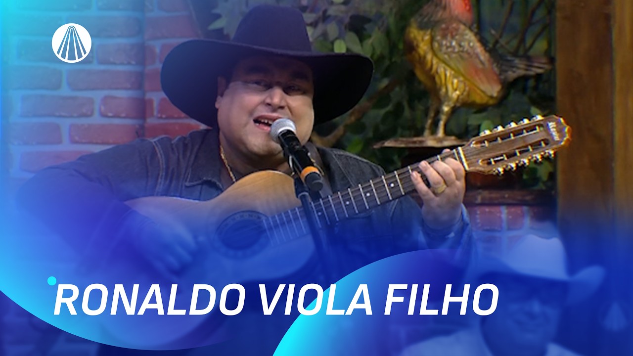 Ronaldo Viola Filho canta o melhor do sertanejo raiz! | Terra da Padroeira
