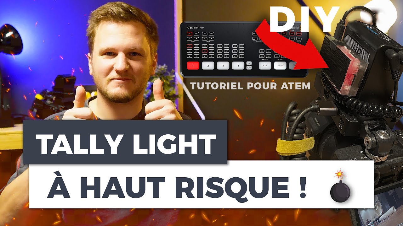 Construisez votre propre Tally Light DIY 📷🏮 pour ATEM | Guide complet 🔥