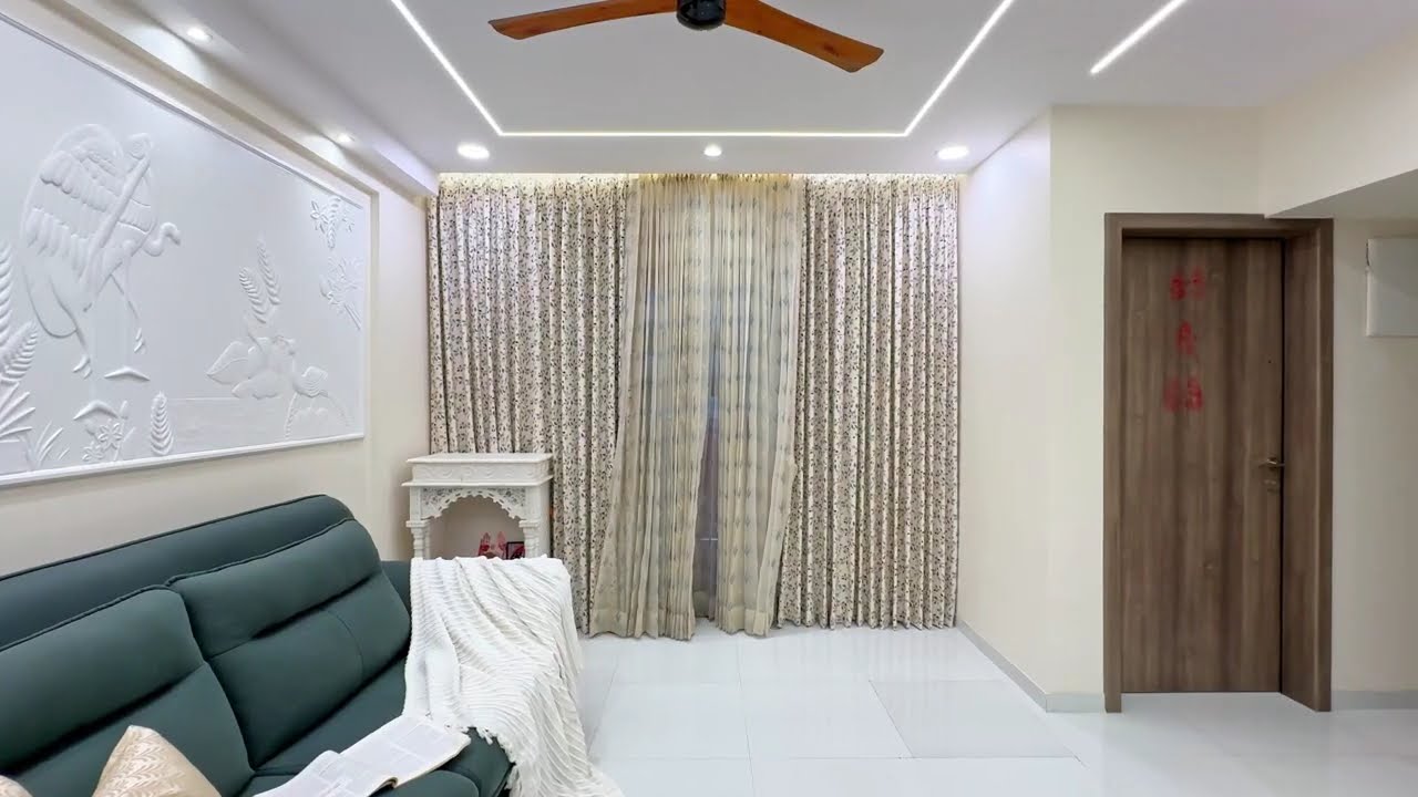 2BHK Interior Full Home Walkthrough by SBC Design Concept | Full Home Interior
