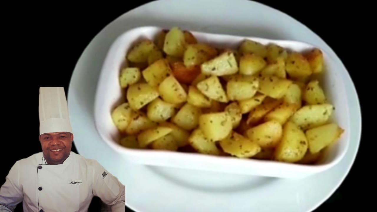 BATATA SOUT&Eacute; - A MELHOR E MAIS F&Aacute;CIL - chef Ingled Anderson