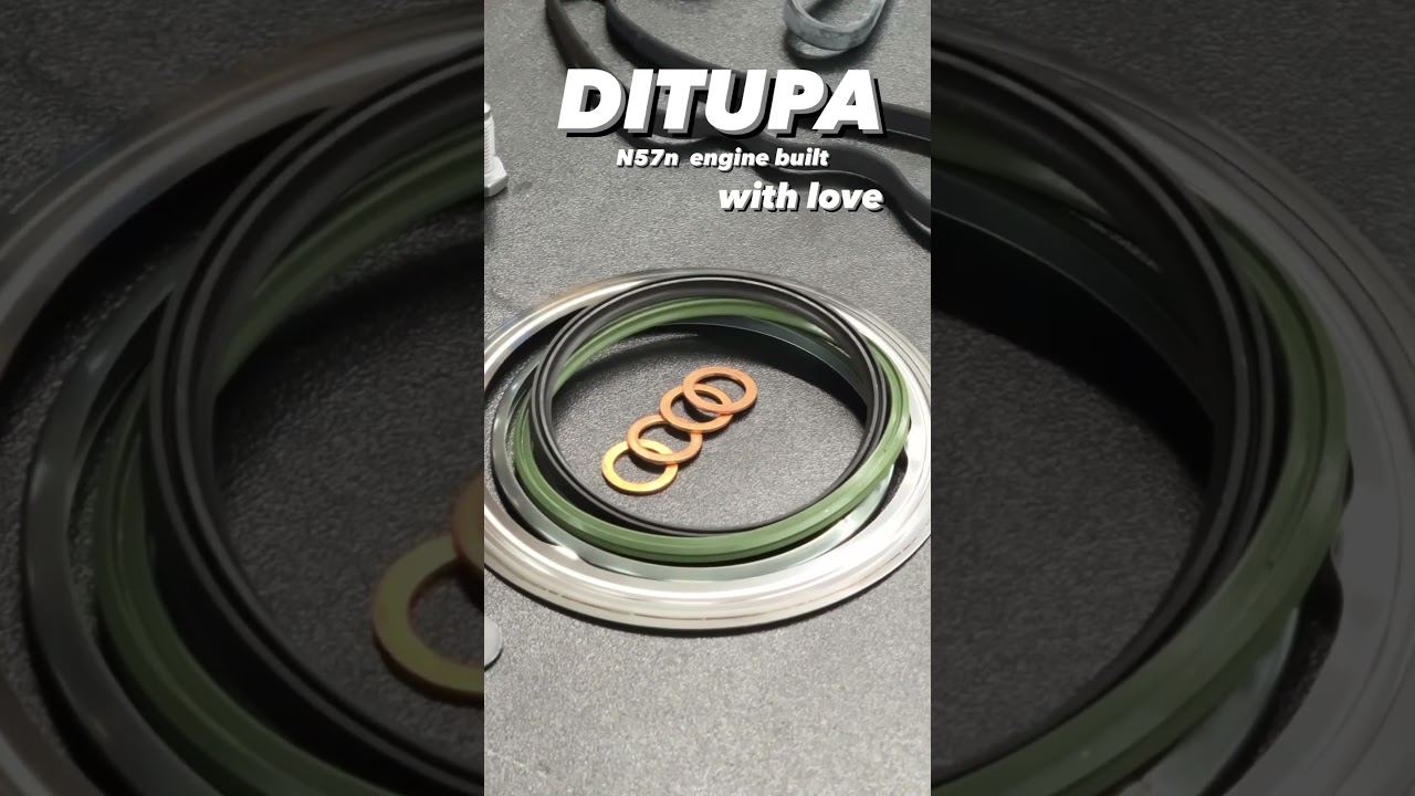 DITUPA N57N engine build with love 🖤🤍🖤