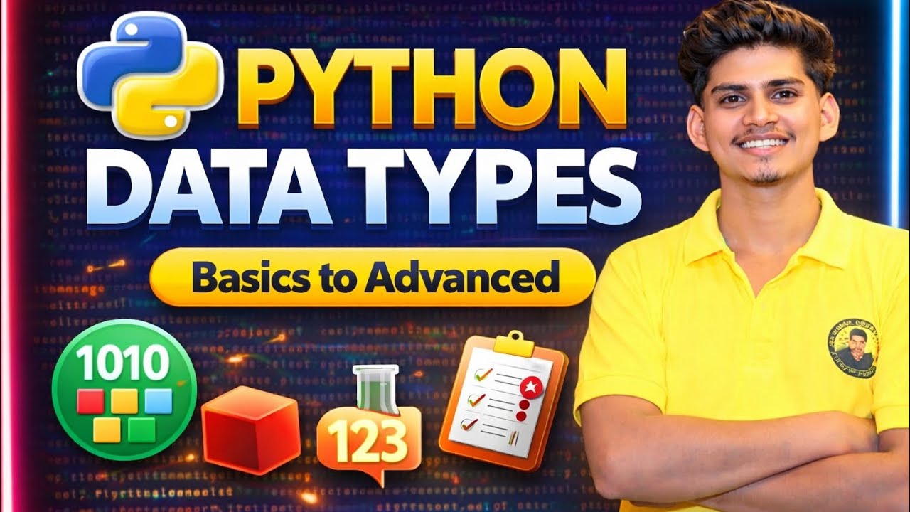 Data type in python🔥| Complete Tutorial for Basics to advance with Examples 🔥