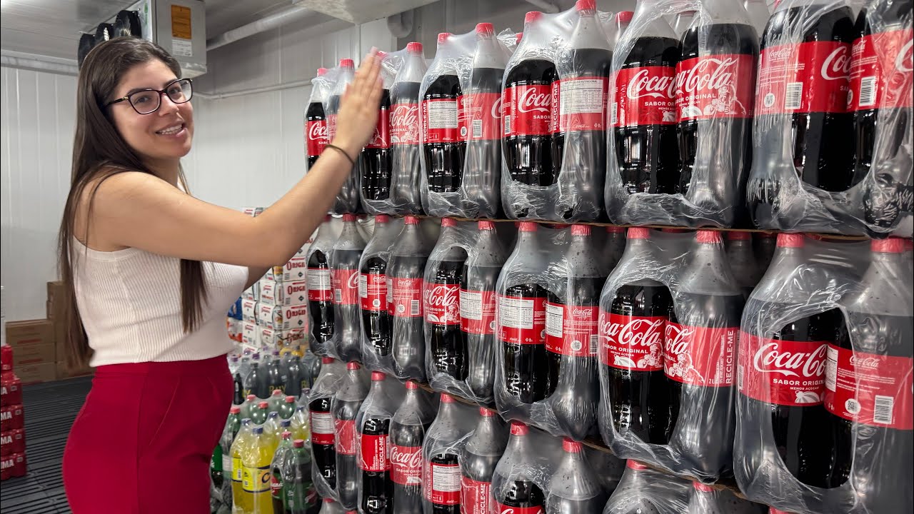QUANTO PAGUEI NO PALLET DE COCA COLA, MOMENTO DE REPOR FINAL DE ANO