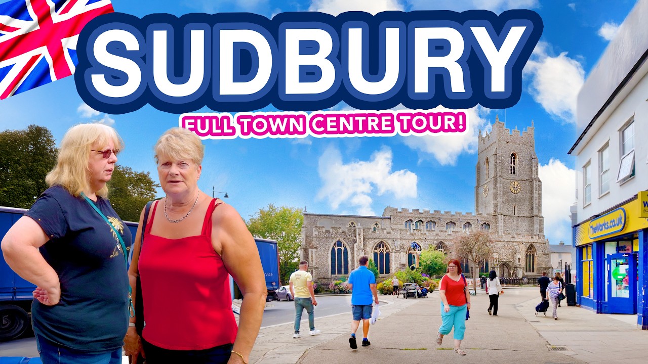SUDBURY | Tour of BEAUTIFUL Sudbury, Suffolk