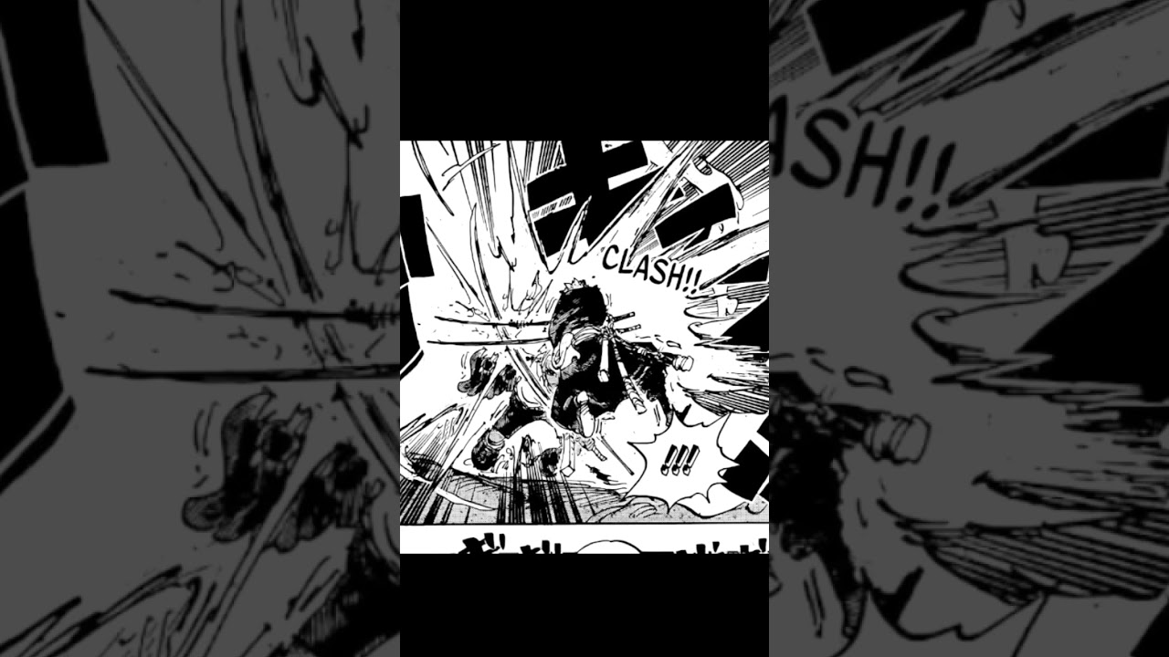 Zoro was defeated by Shawk seraphim  #zoro vs mihawk #one piece #anime