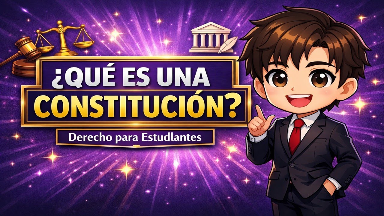 ¿QUÉ ES UNA CONSTITUCIÓN?
