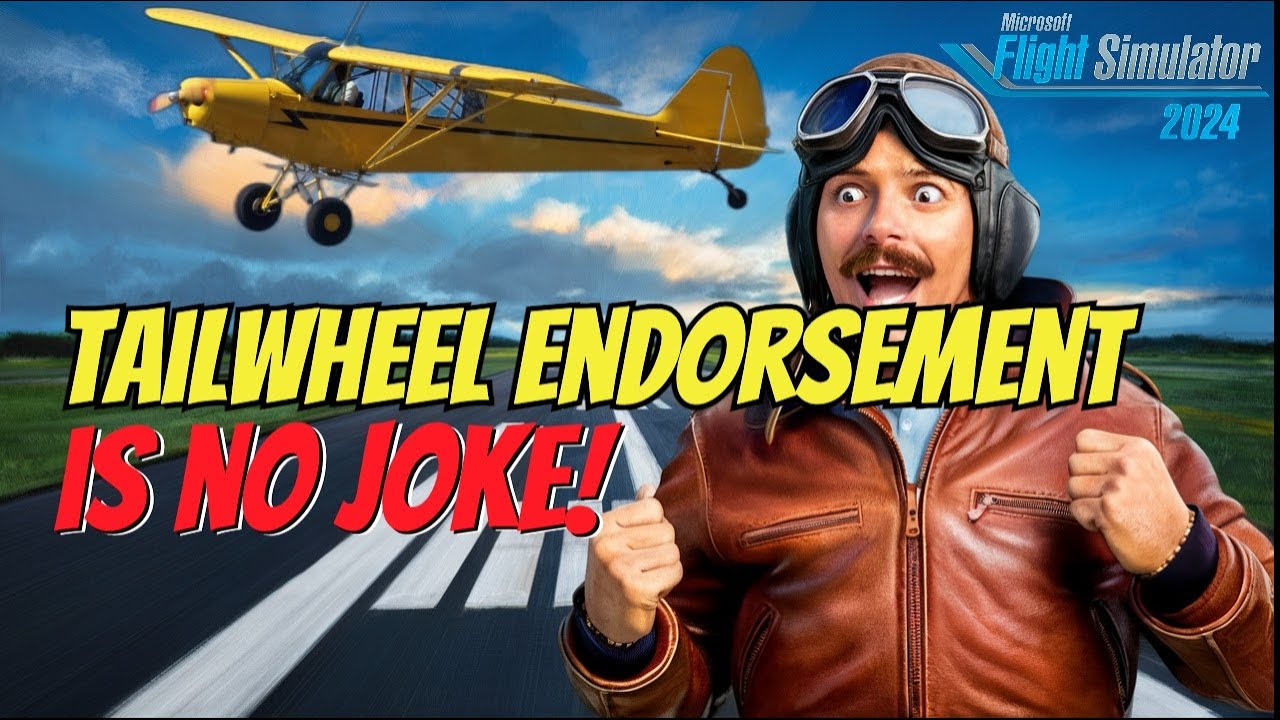 Tailwheel Endorsement Is NO Joke! | MSFS 2024 Career Mode Ep.15