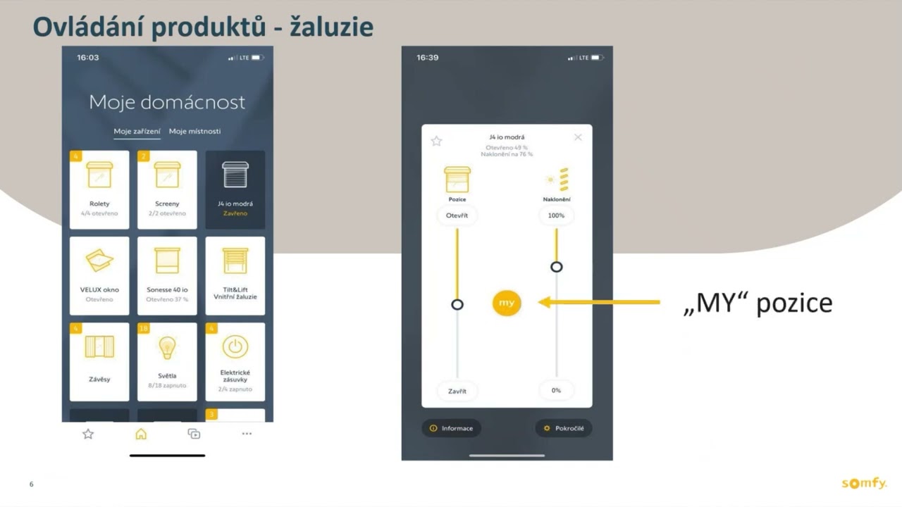 Somfy Seminar | TaHoma Premium prechod na novú aplikáciu