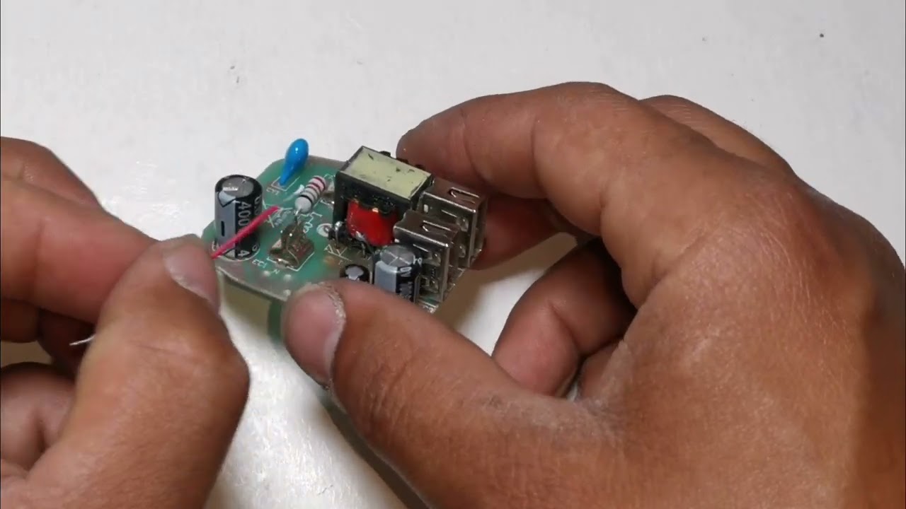 اصلاح شاحن usb