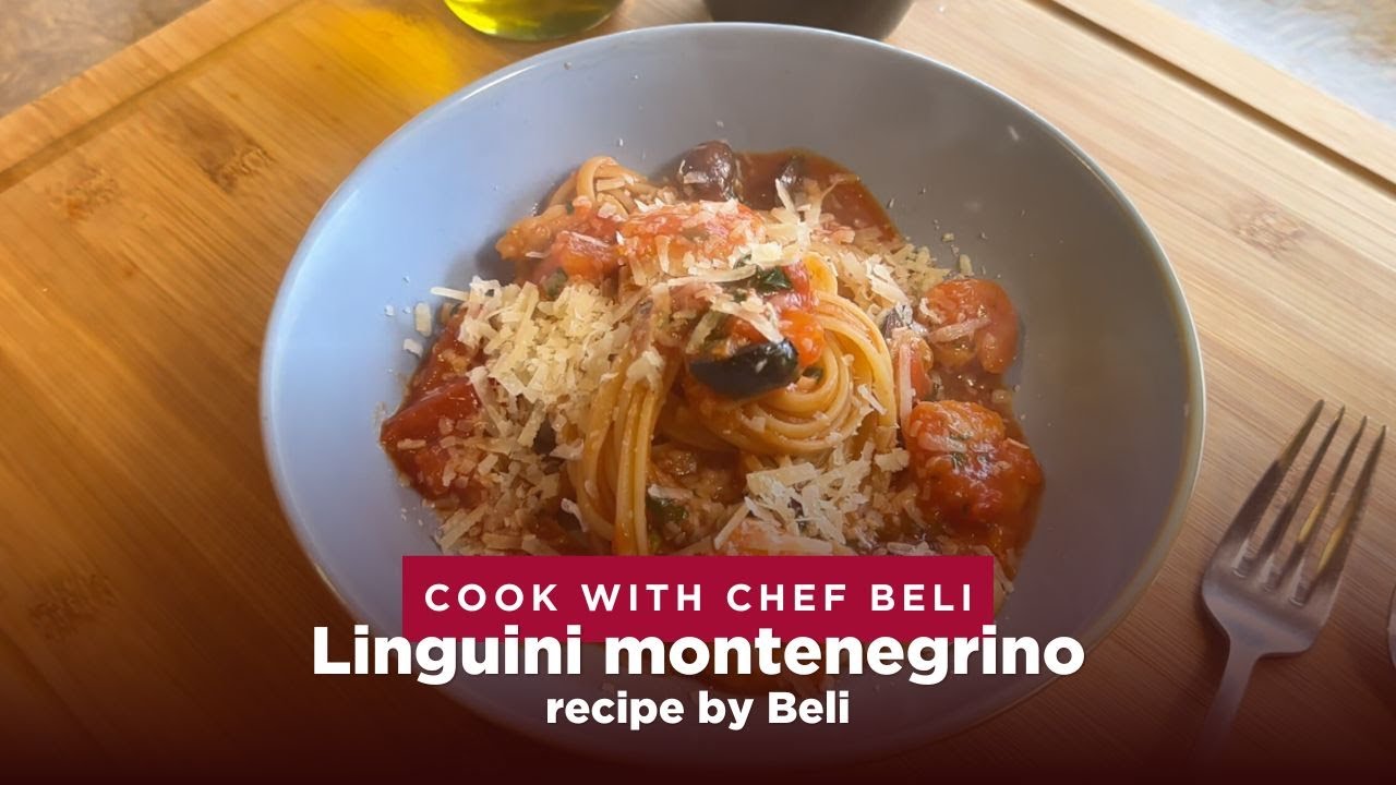 Linguini Мontenegrino– Elegant, Simple & Irresistible!  #shrimpsrecipe