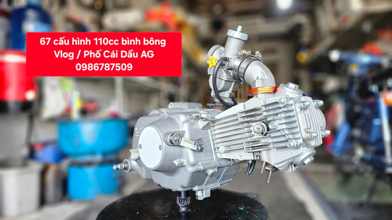 793 / Máy 67 lên cấu hình 110cc giá tiền làm 10.500k / Vlog / Phố Cái Dầu AG 0986787509