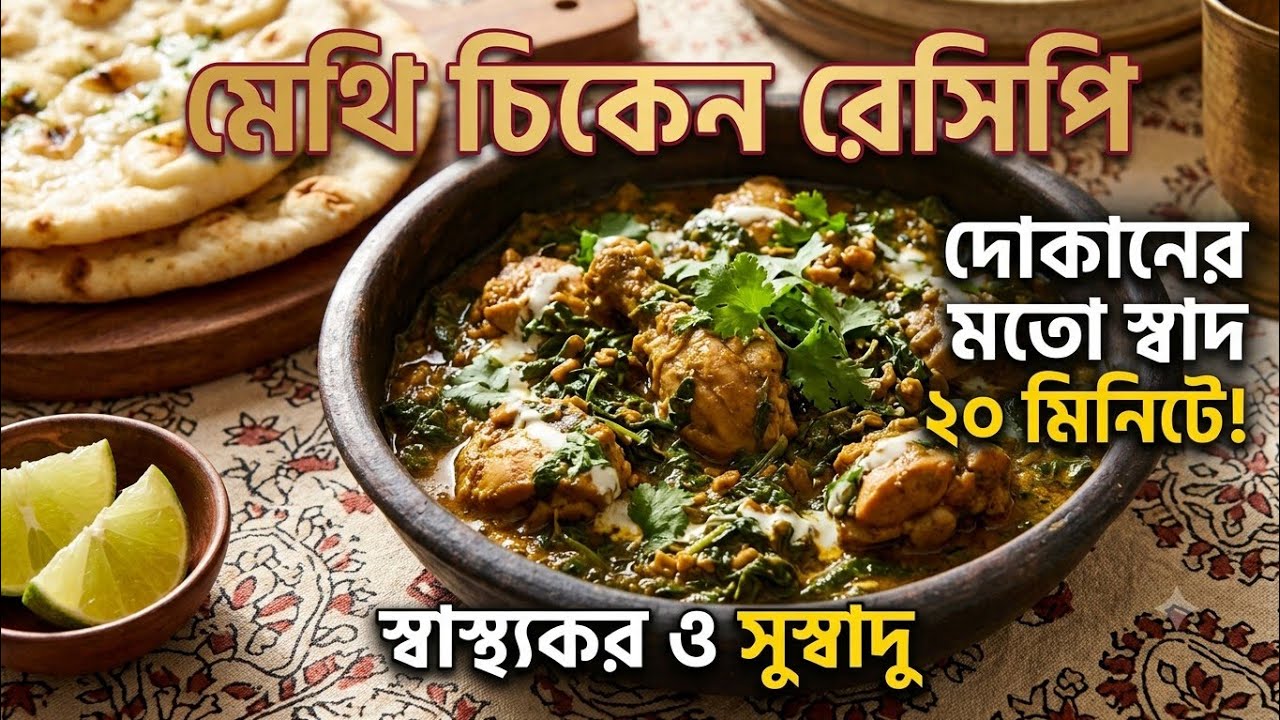 Methi Chicken Recipe 