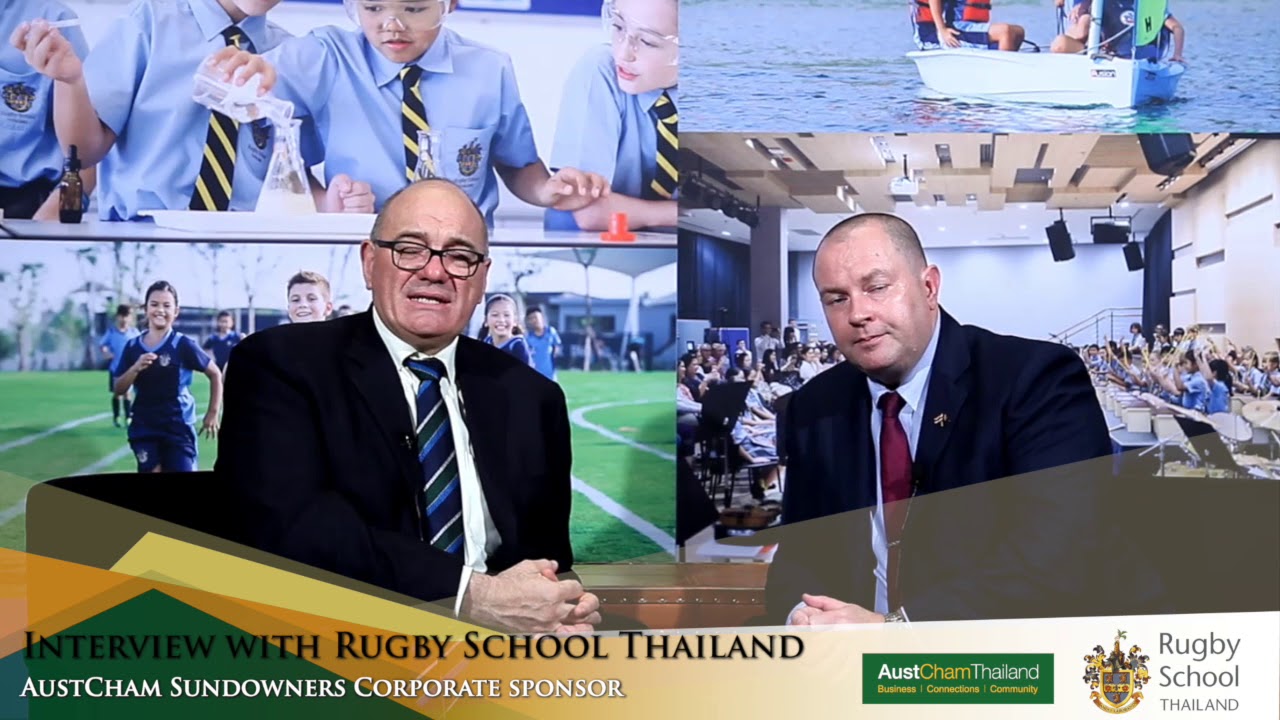 May Sundowners Interview Video with Rugby School Thailand