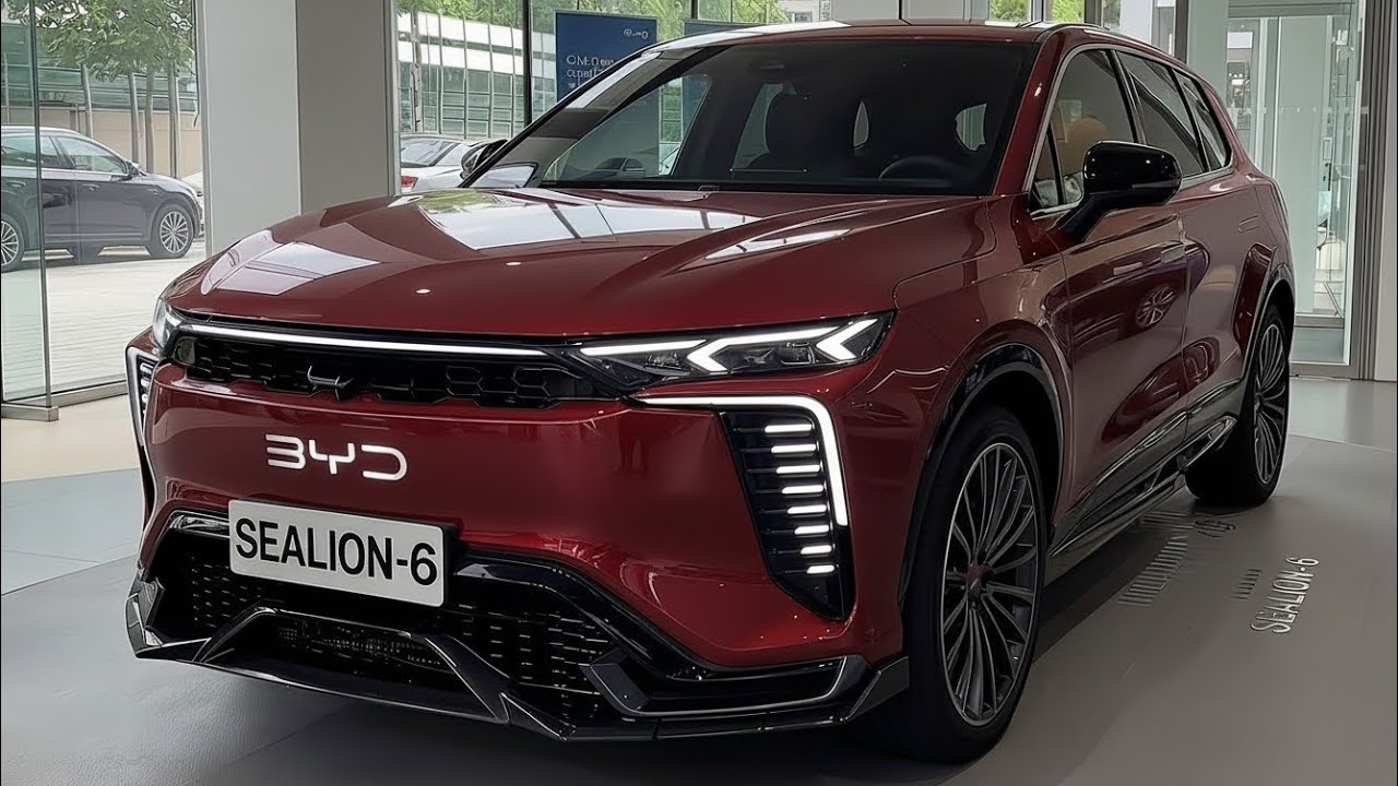 BYD Sealion 6 DM-i 2026 года выпуска шокирует рынок внедорожников – гибрид с запасом хода 1200 км...