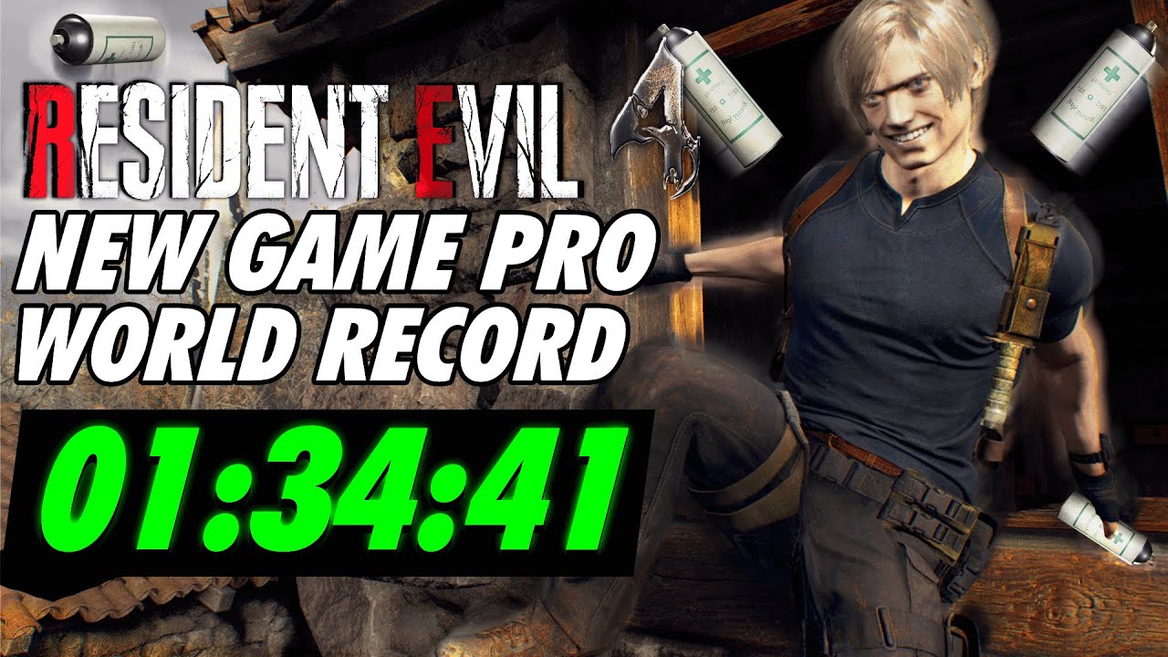 [FWR] Resident Evil 4 Remake Professional Speedrun in 1:34:41 | World's First Sub 35
