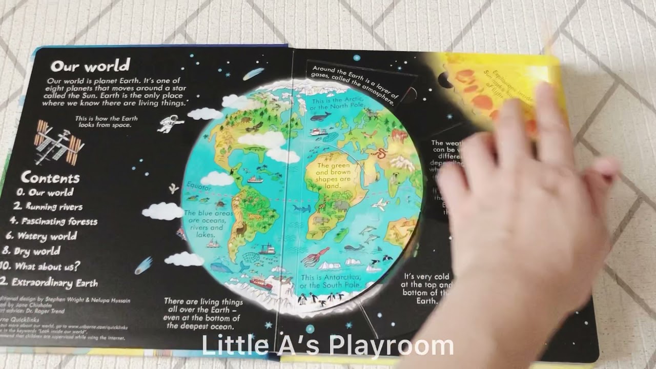 Usborne Look Inside Our World Flip Through