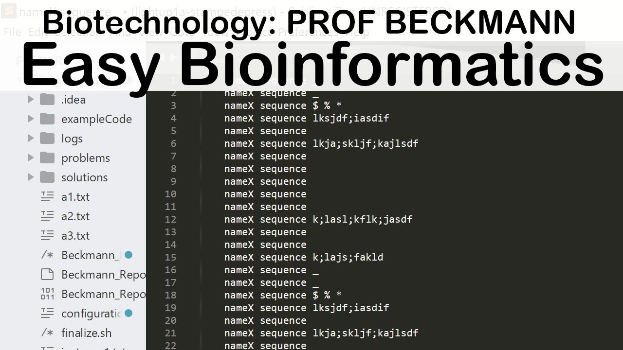 Easy Bioinformatics Without Coding
