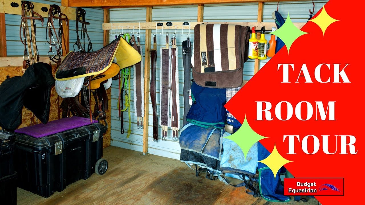 Tack Room Tour!!!!