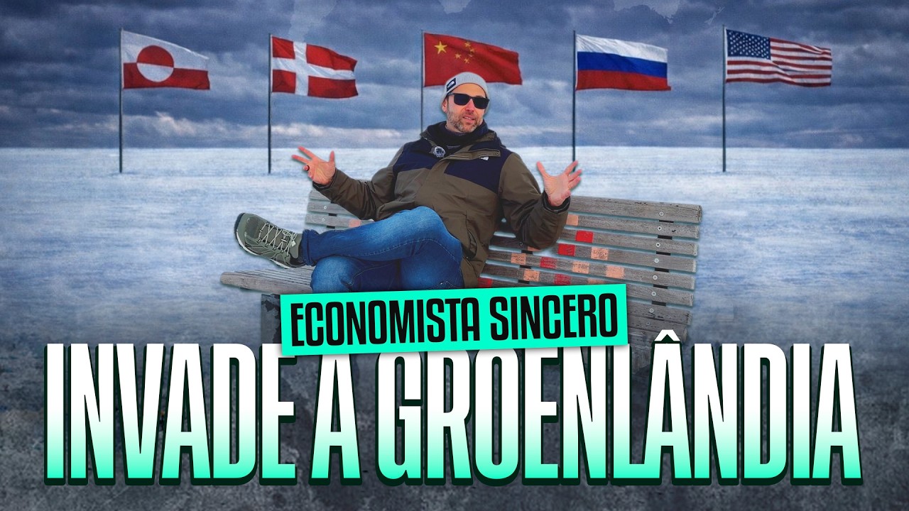 ECONOMISTA SINCERO INVADE A GROENLÂNDIA | A GUERRA DO ÁRTICO NO TERRITÓRIO MAIS DISPUTADO DO MUNDO