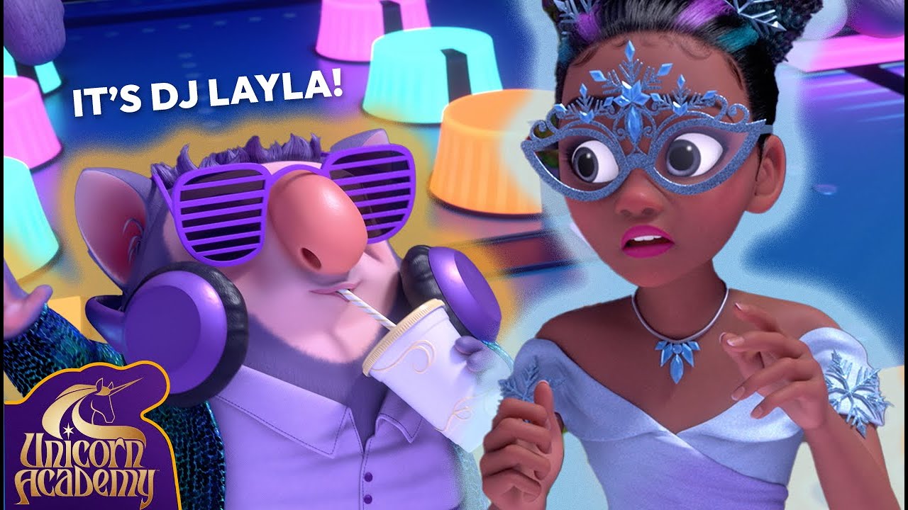 There's Trouble on the Dance Floor! 😰 (ORIGINAL SHORTS!) | Unicorn Academy | Cartoons for Kids