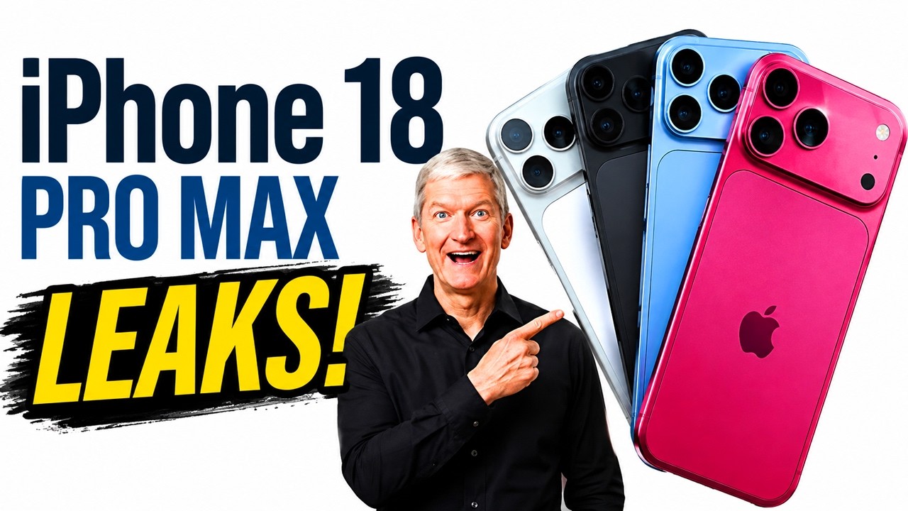 УТЕЧКИ iPhone 18 Pro Max &mdash; ОГРОМНЫЕ обновления, новые функции и ЦЕНА РАСКРЫТЫ!