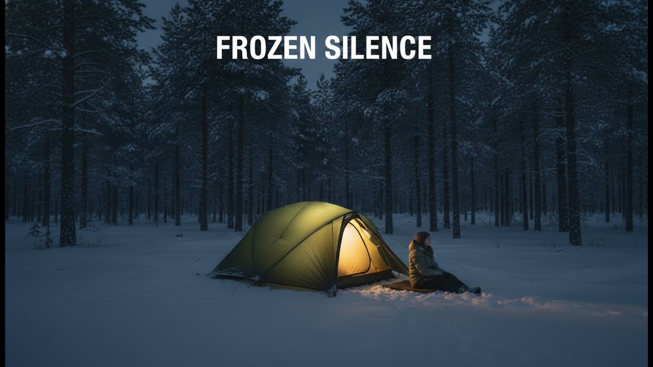 Solo Winter Camping in Extreme Cold | Peaceful Survival