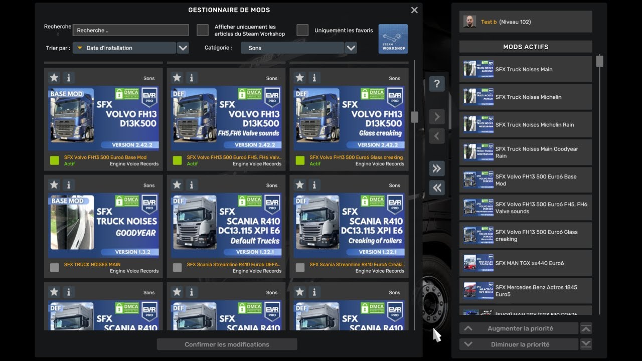 ETS 2 Tuto Sound Engine Voice Records 😉