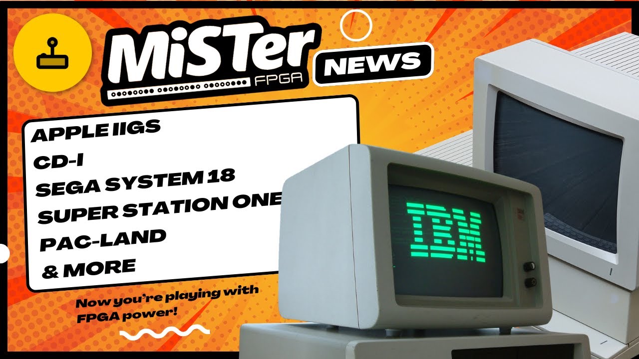 Что происходит с проектом MiSTer FPGA &mdash; Apple IIgs, CD-i FMV, новые ядра для аркадных автоматов и...