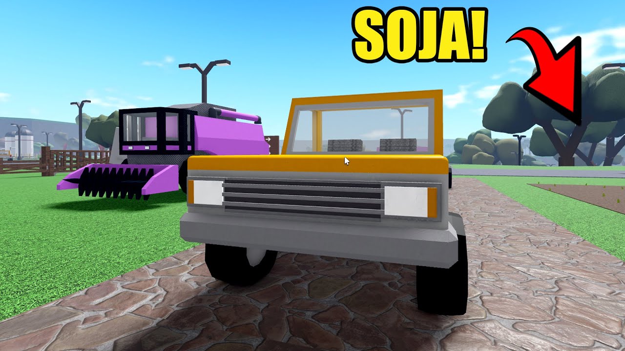 WYDAŁEM 24 TYSIĄCE NA SOJĘ! - Hogaty i Tchiemny w Roblox "prawie jak Farming Simulator" #07