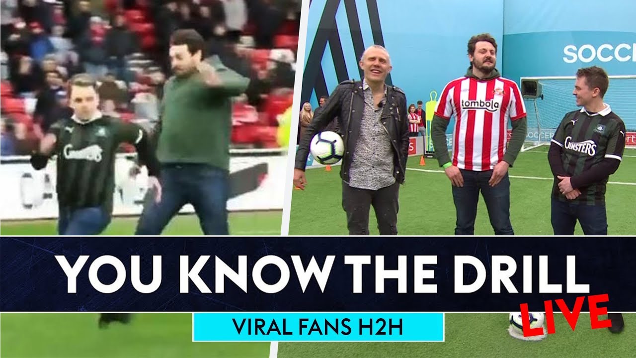 Viral Sunderland half-time fans go head-to-head on Soccer AM | You Know The Drill LIVE