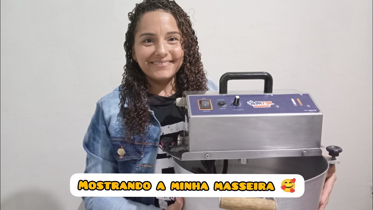 Encomenda + mostrando como funciona a masseira 🥰🫶🏻
