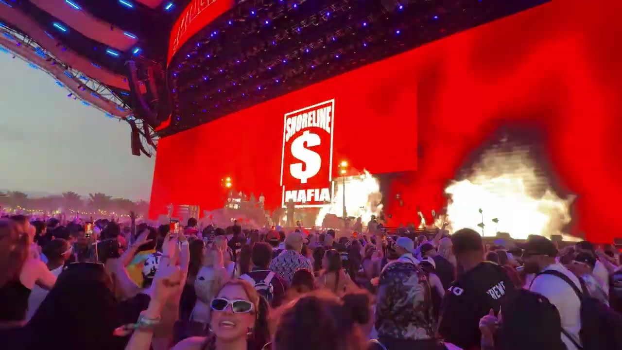 Shoreline Mafia. HEAT STICK : Coachella 2025  Sahara, April 12th