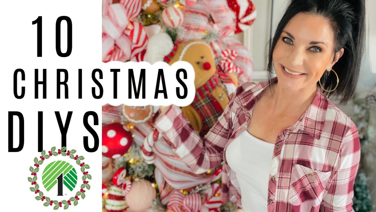 🌲10 DIY DOLLAR TREE CHRISTMAS CENTERPIECES WREATH🌲 Ep 21 "I love Christmas" Olivia's Romantic Home