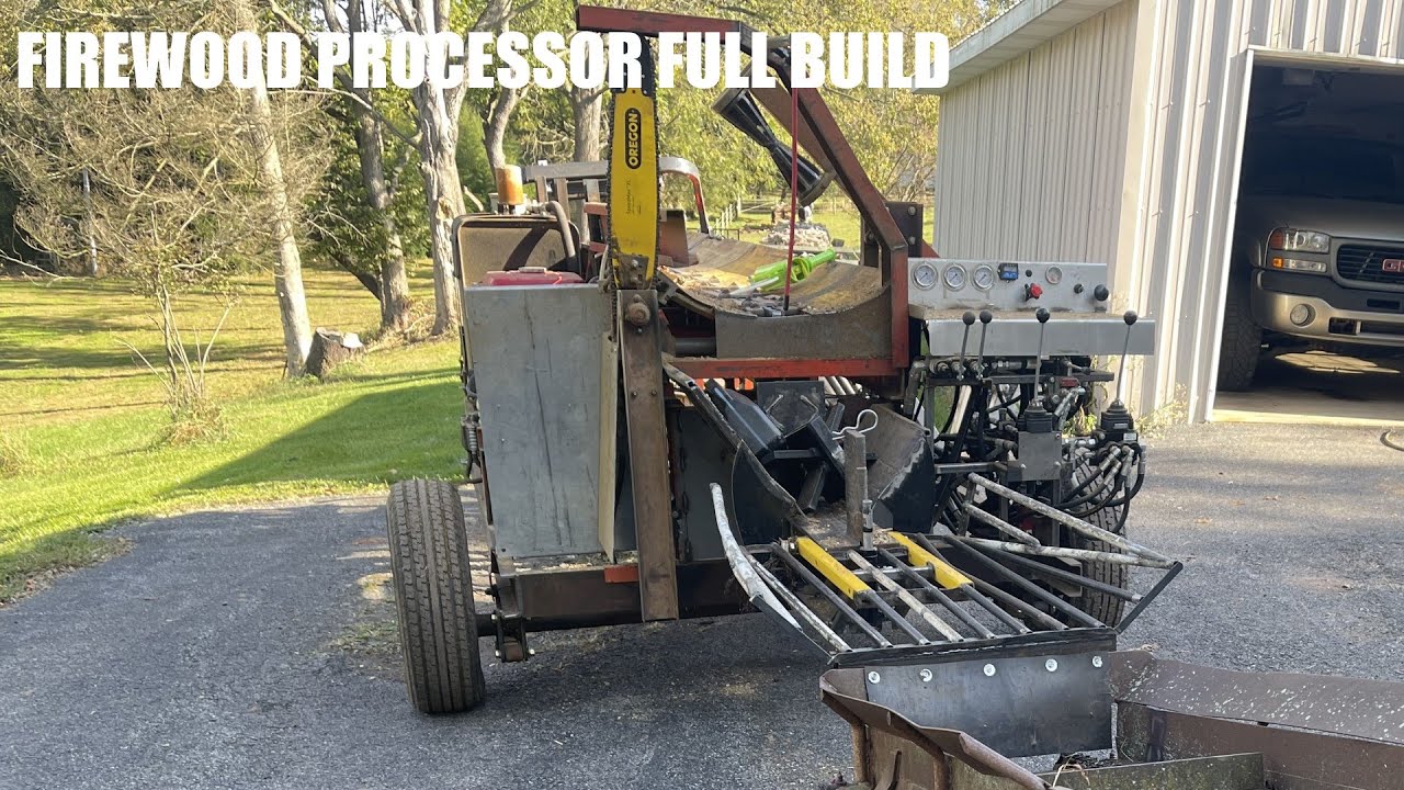 DIY Firewood Processor Full Build