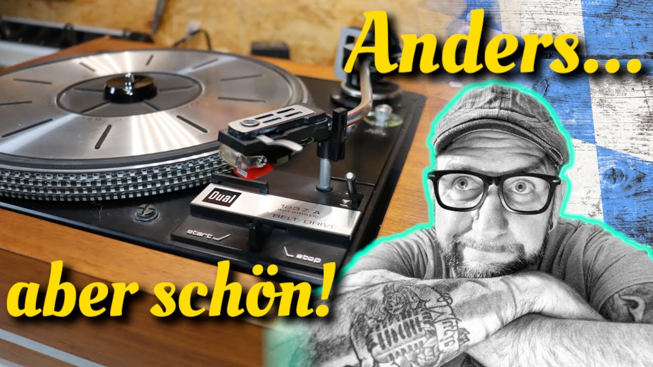 👍 IHR HATTET RECHT!! Der DUAL 1237 Plattenspieler sieht PERFEKT aus... #upcycling #reparieren