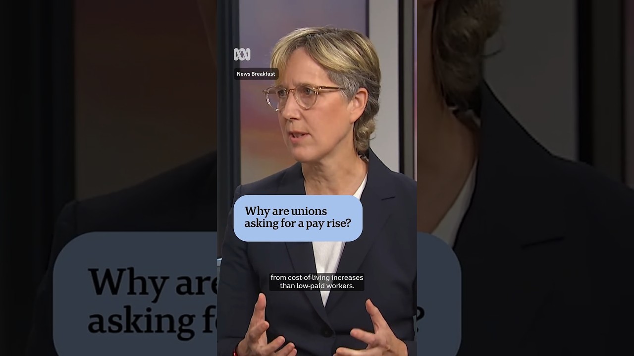 Why are unions asking for a minimum wage payrise? | ABC NEWS