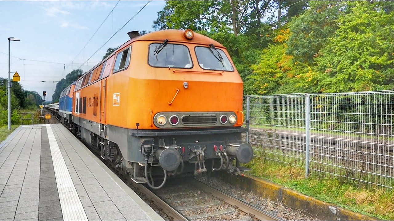Schon erstaunlich was zwei BR 225 so wegziehen !