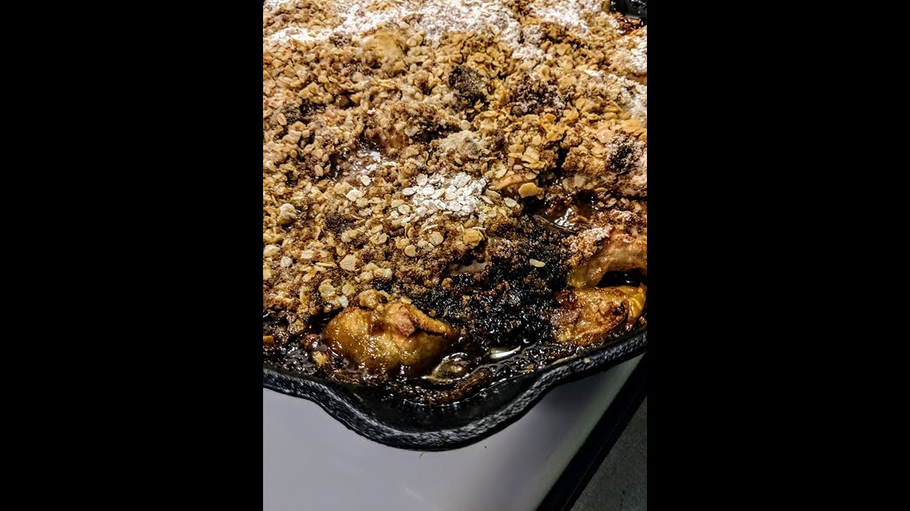 E11 of the Bliss Bite recipe blog. Cannabis infused apple crisp.
