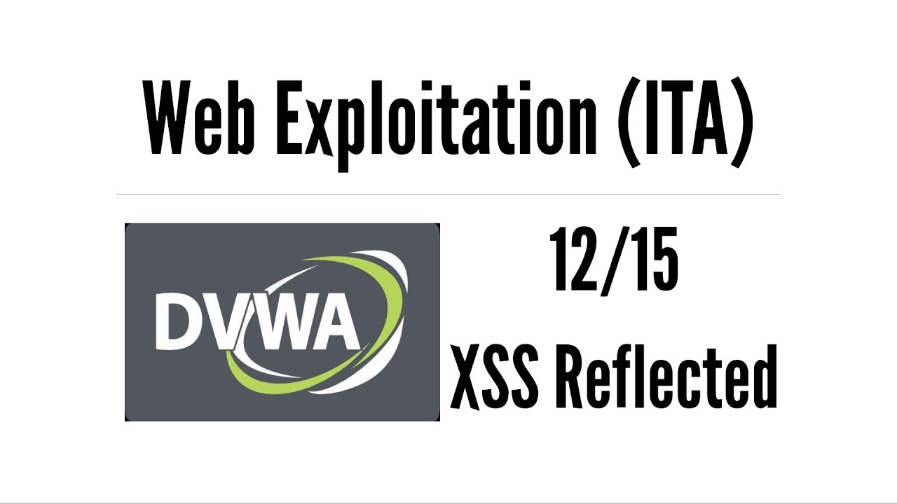 Web Exploitation con DVWA - 12 XSS Reflected (ITA)