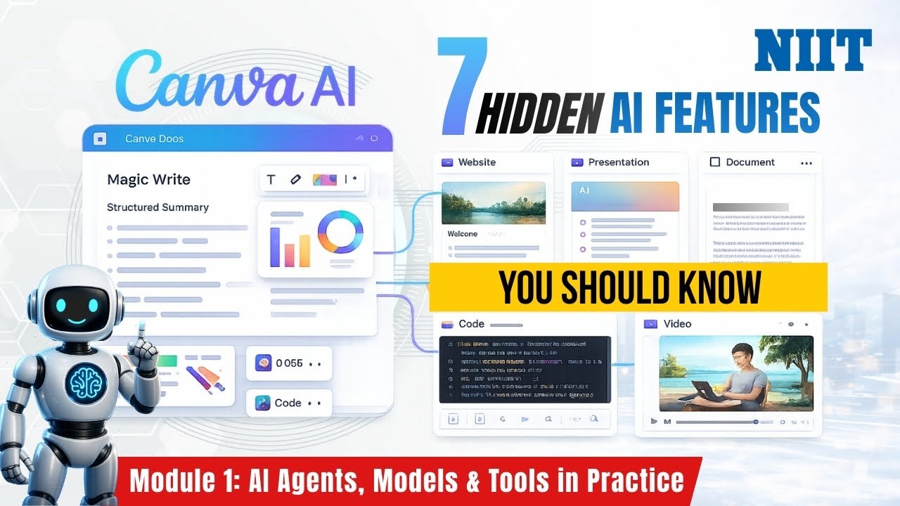 Canva AI Tutorial | 7 AI Features That Save Hours (Docs, Design, Code & Video)