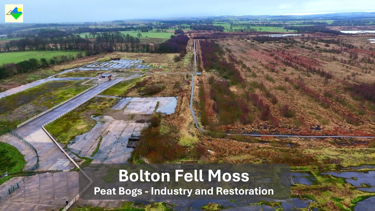 Cumbria - Bolton Fell Moss – Peat Harvesting and Restoration