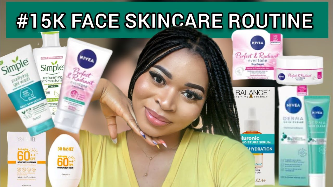 #15K face care Routine 🤯/ Skincare for face on a budget!