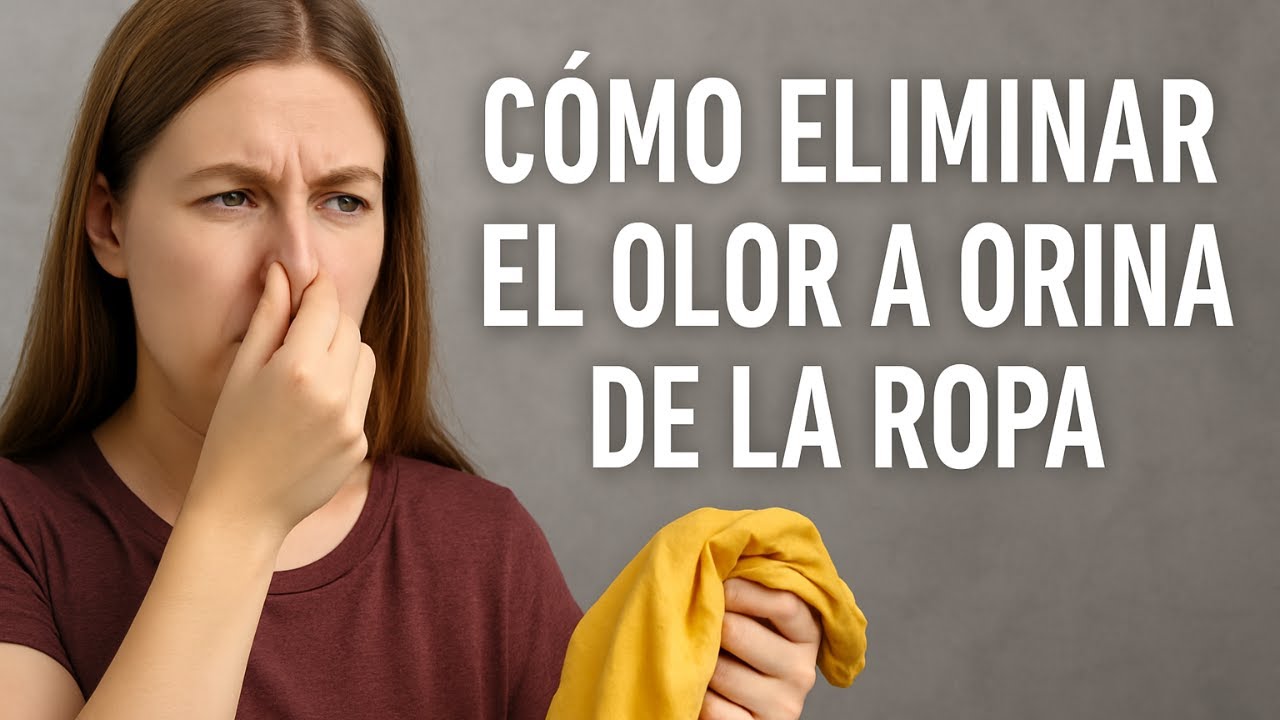 C&oacute;mo Eliminar el Olor a Orina de la Ropa