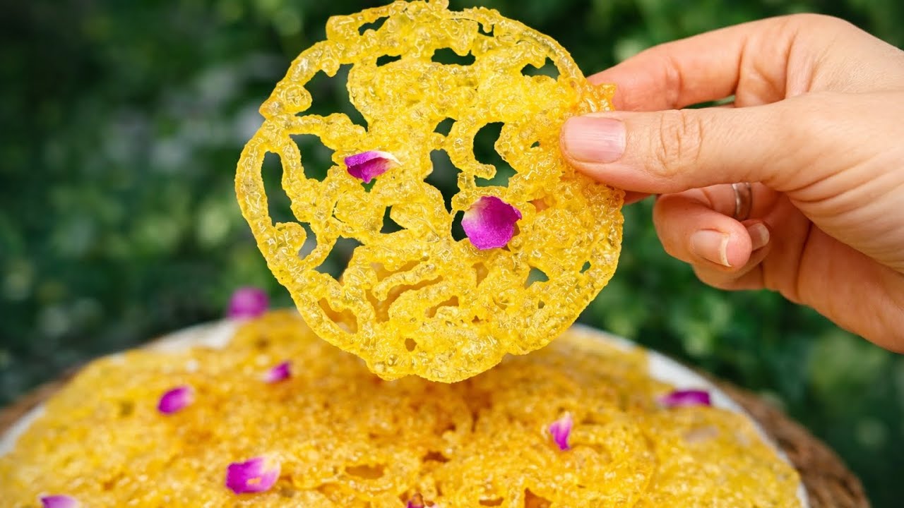 آموزش زولبیای بازاری شیشه‌ای+آموزش شربت بار با تمام نکات بدون شکرک 🌙1 کیلو زولبیا دیگه گرون نیست😍