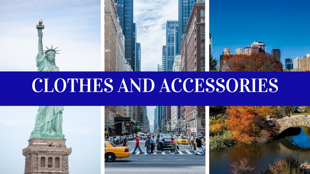 Clothes and Accessories Vocabulary