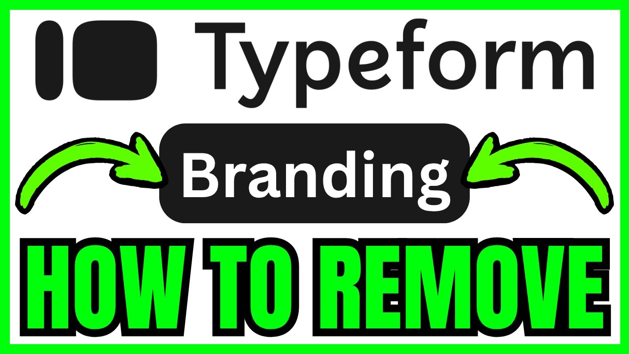 How To REMOVE Typeform Branding (QUICK & EASY) 2026