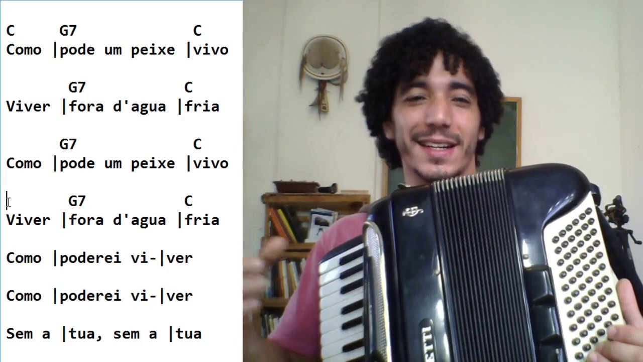 Peixe Vivo | Aula de Sanfona Iniciantes | Começando do Zero na Sanfona #02